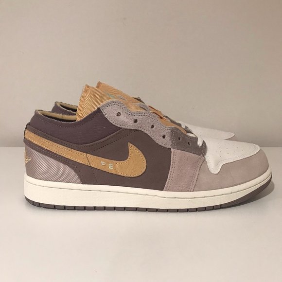 Nike Air Jordan 1 Low SE Craft Taupe Haze / Mint Foam BRAND NEW Mens Size 10.5 - Picture 3 of 16